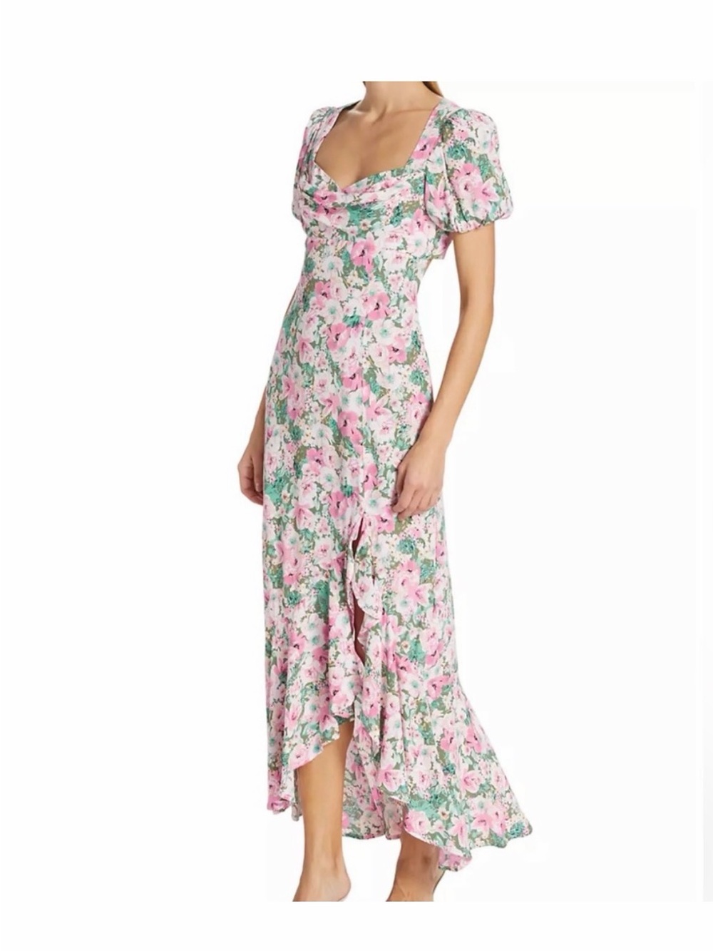 NWT ASTR the Label Dayanara Floral Maxi Dress (Size XS)